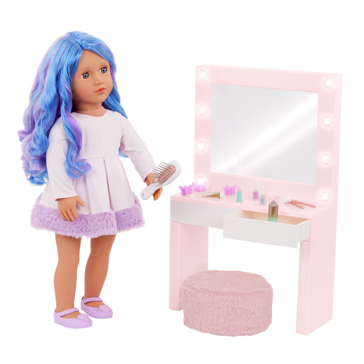 Our Generation vanity set for 18 inch doll