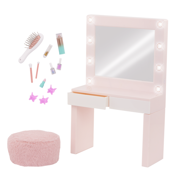 Our Generation vanity set for 18 inch doll