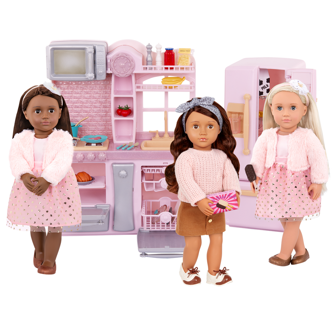 Gourmet Kitchen Set for 18-inch dolls