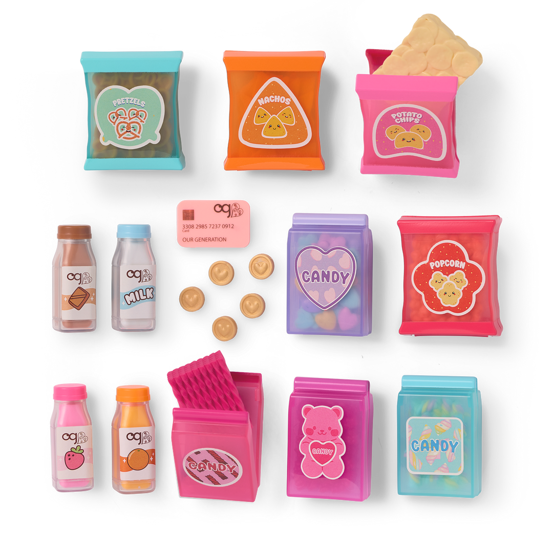 Our Generation Snacktime Fun Vending Machine Playset for 46 cm Dolls