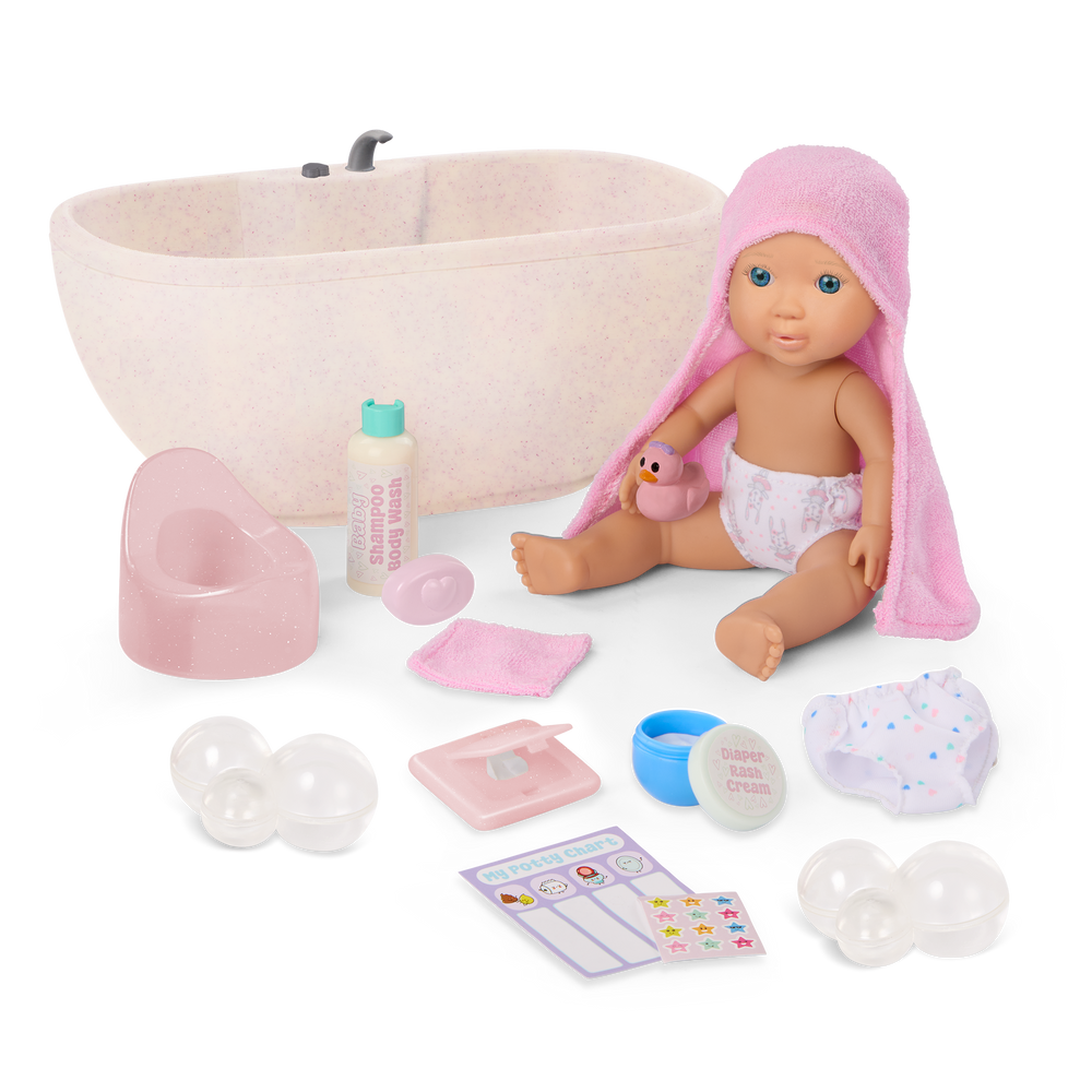 Our Generation Baby Doll Lacy & Bathtime Set