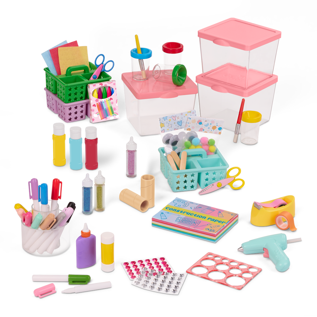 Our Generation Arts & Crafts Activity Table for 18-inch Dolls