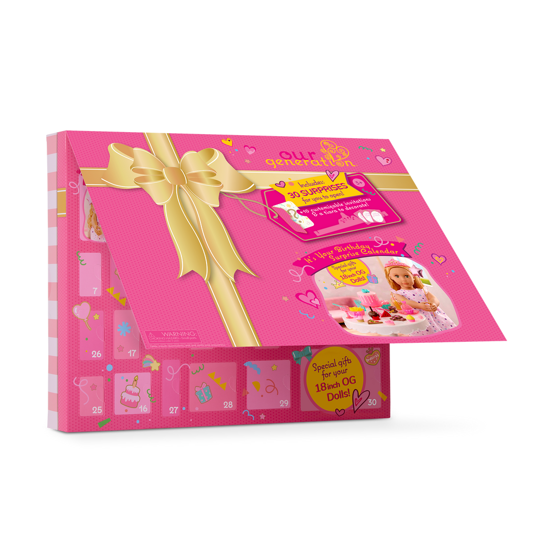 Our Generation It's Your Birthday Surprise Calendar for 46 cm Dolls