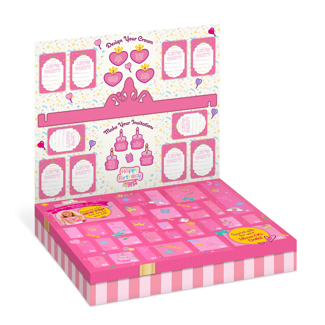 Our Generation It's Your Birthday Surprise Calendar for 46 cm Dolls