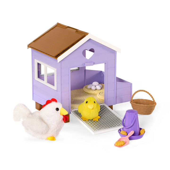 Our Generation Chicken Coop Playset for 18-inch Dolls