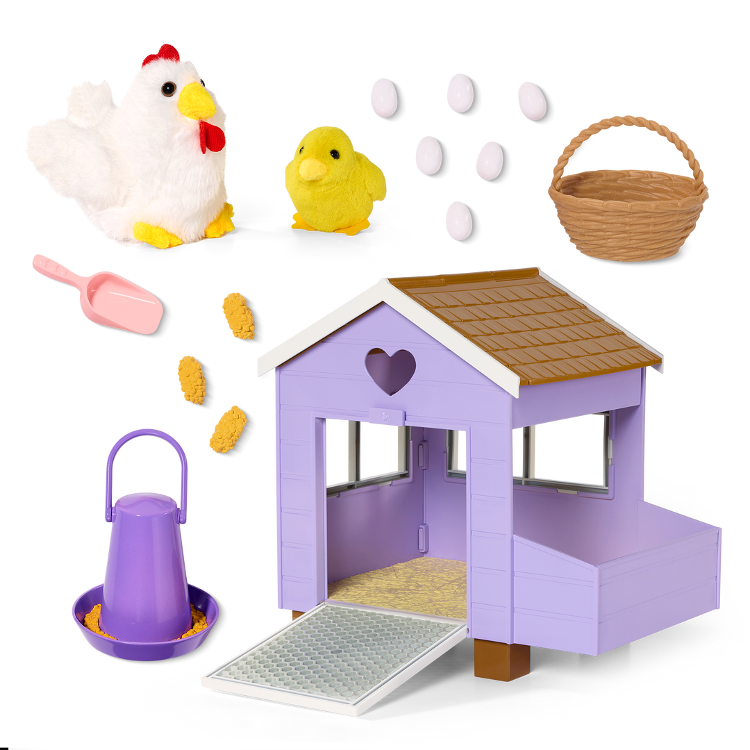 Our Generation Chicken Coop Playset for 18-inch Dolls