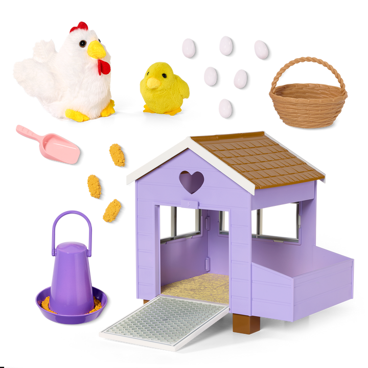 Our Generation Chicken Coop Playset for 18-inch Dolls
