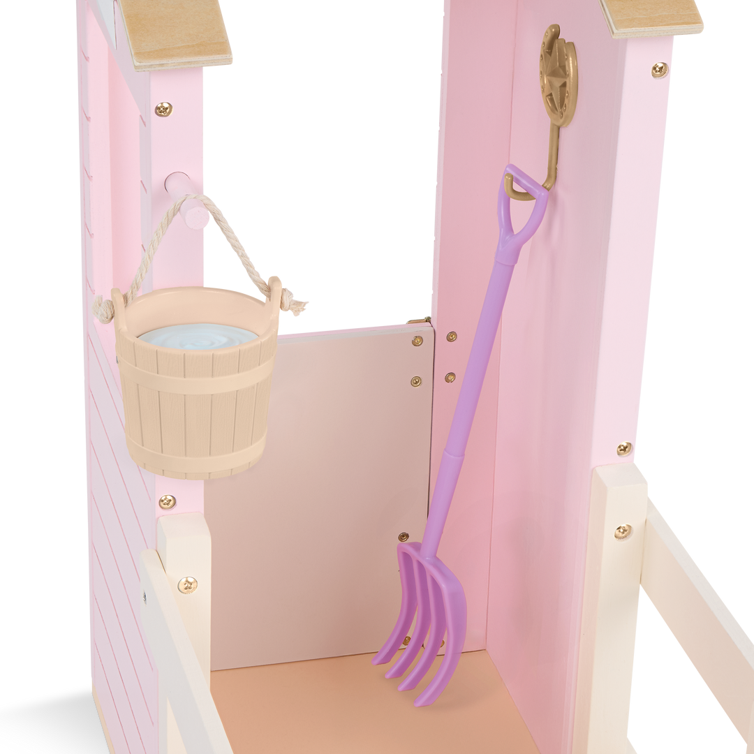 Our Generation Happy Hooves Barn Playset for 18-inch Dolls