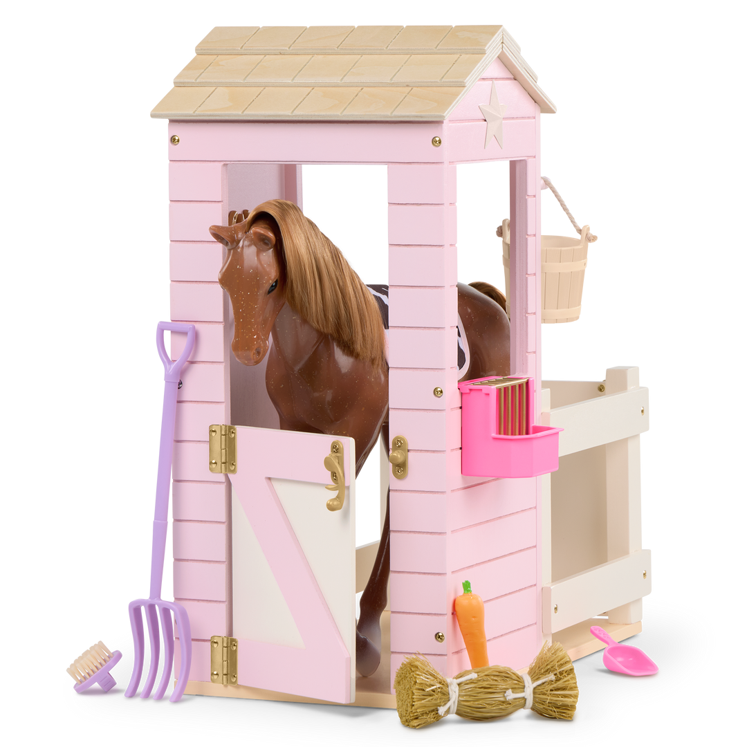 Our Generation Happy Hooves Barn Playset for 18-inch Dolls