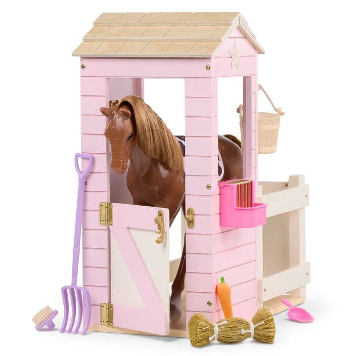 Our Generation Happy Hooves Barn Playset for 18-inch Dolls