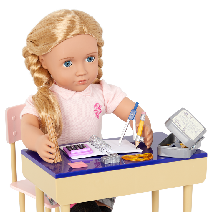 Math Doll Math Whiz | 18-inch Doll Geometry Set | Our Generation – Our Generation ...
