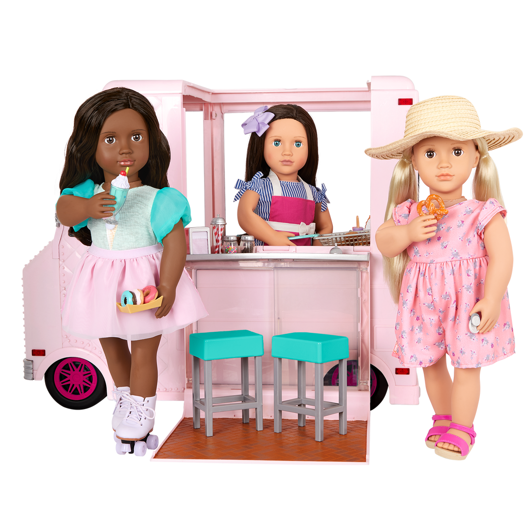 Sweet Stop Ice Cream Truck Pink
