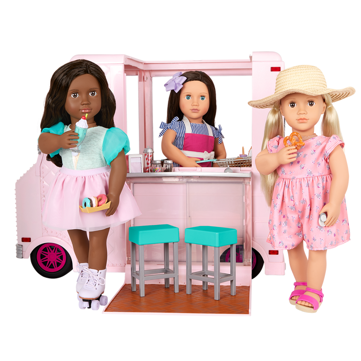 Sweet Stop Ice Cream Truck Pink