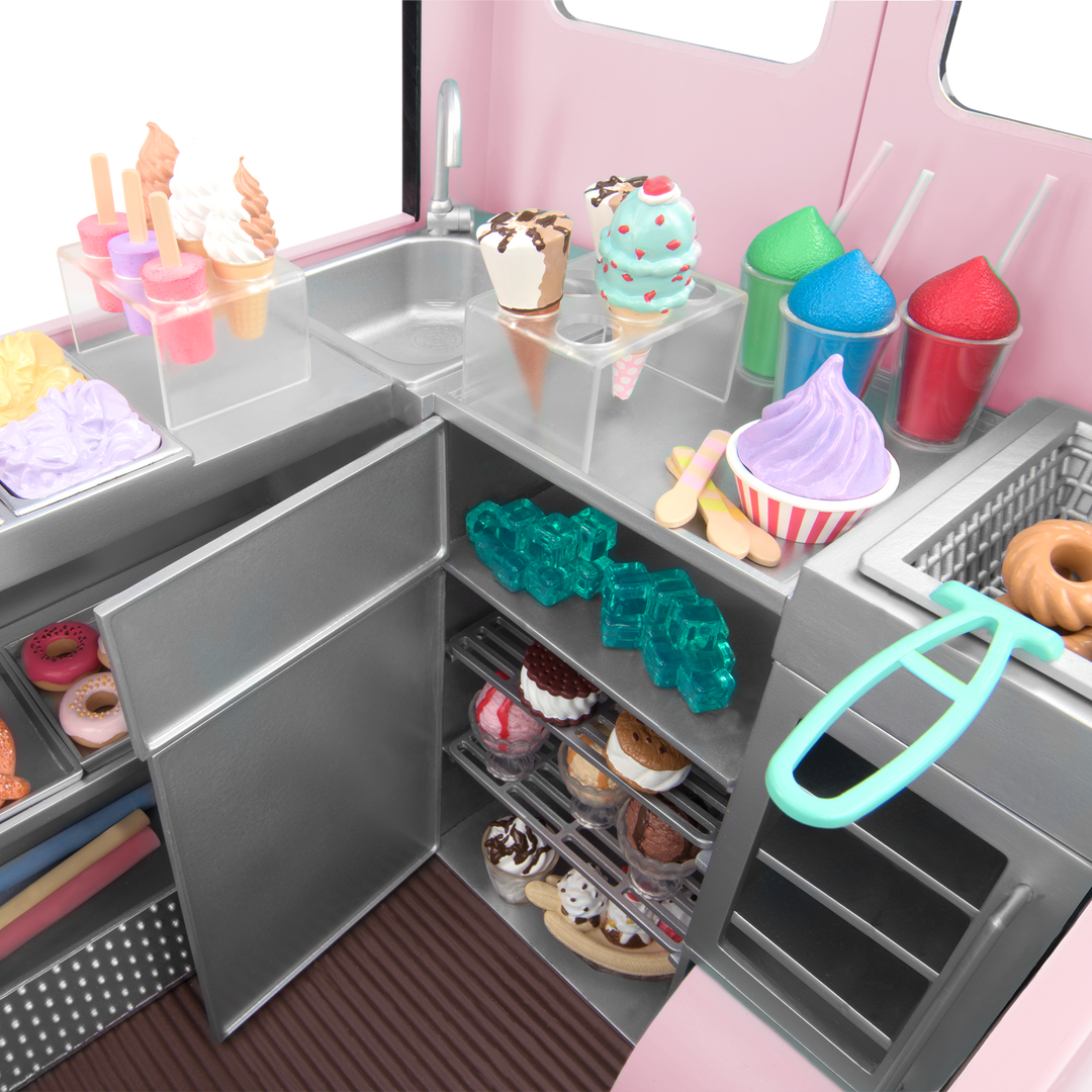 Sweet Stop Ice Cream Truck Pink