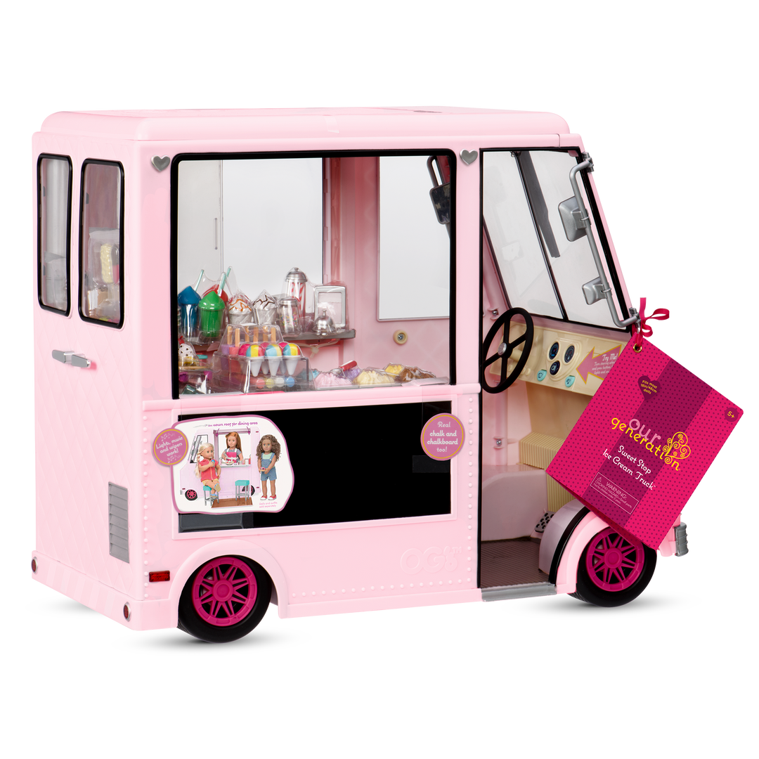 Sweet Stop Ice Cream Truck Pink