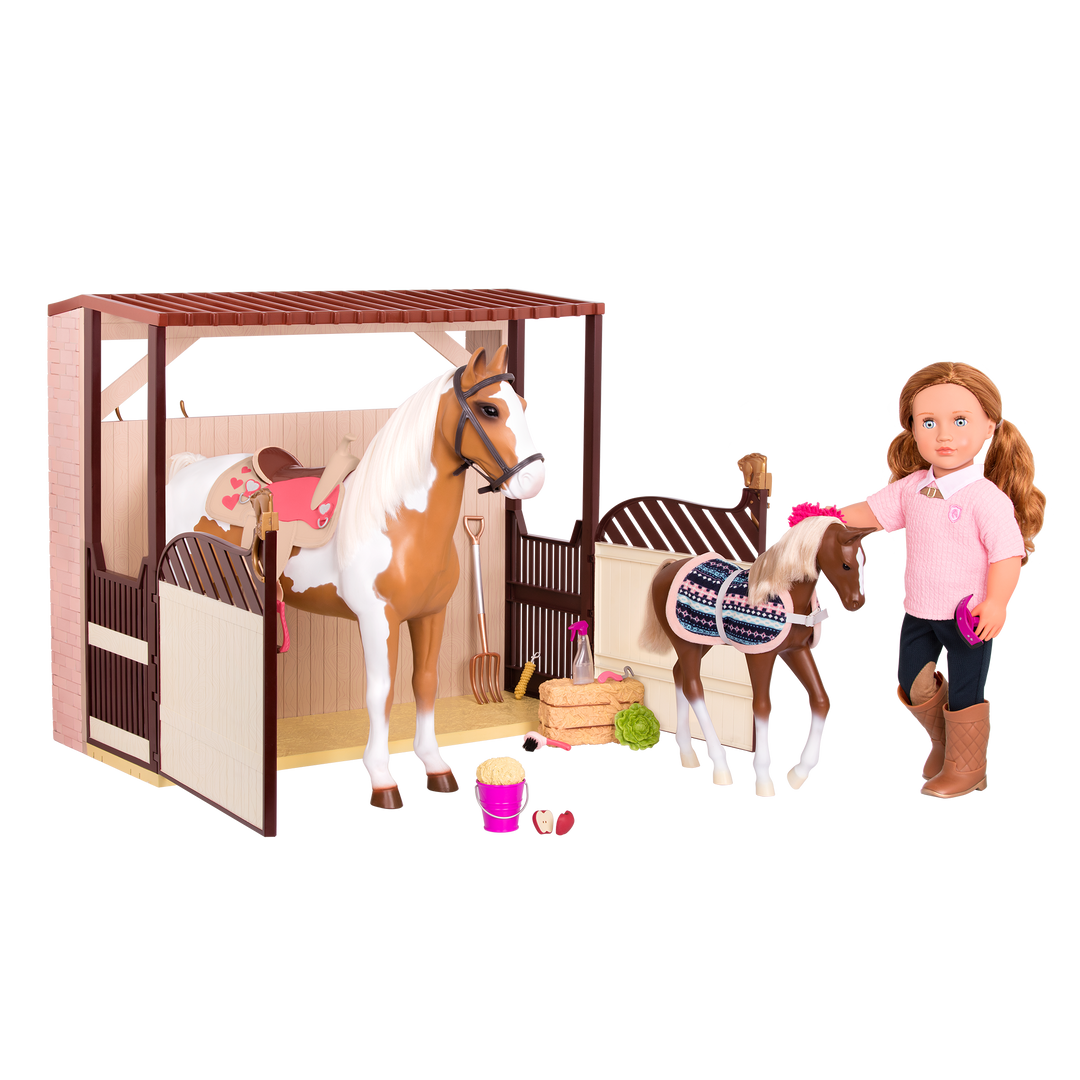 Our Generation Acres of Adventure - horse house playset