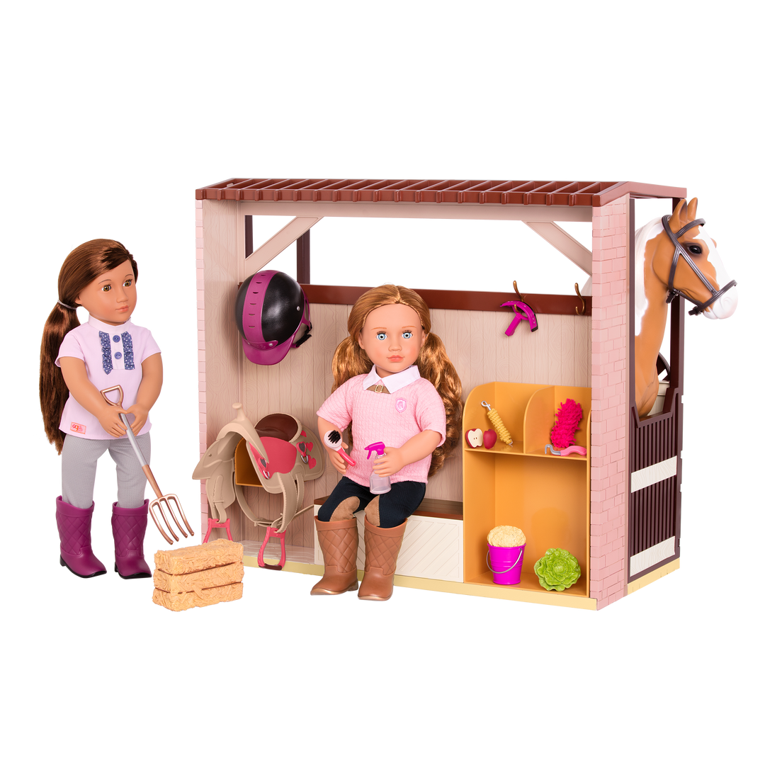 Our Generation Acres of Adventure - horse house playset