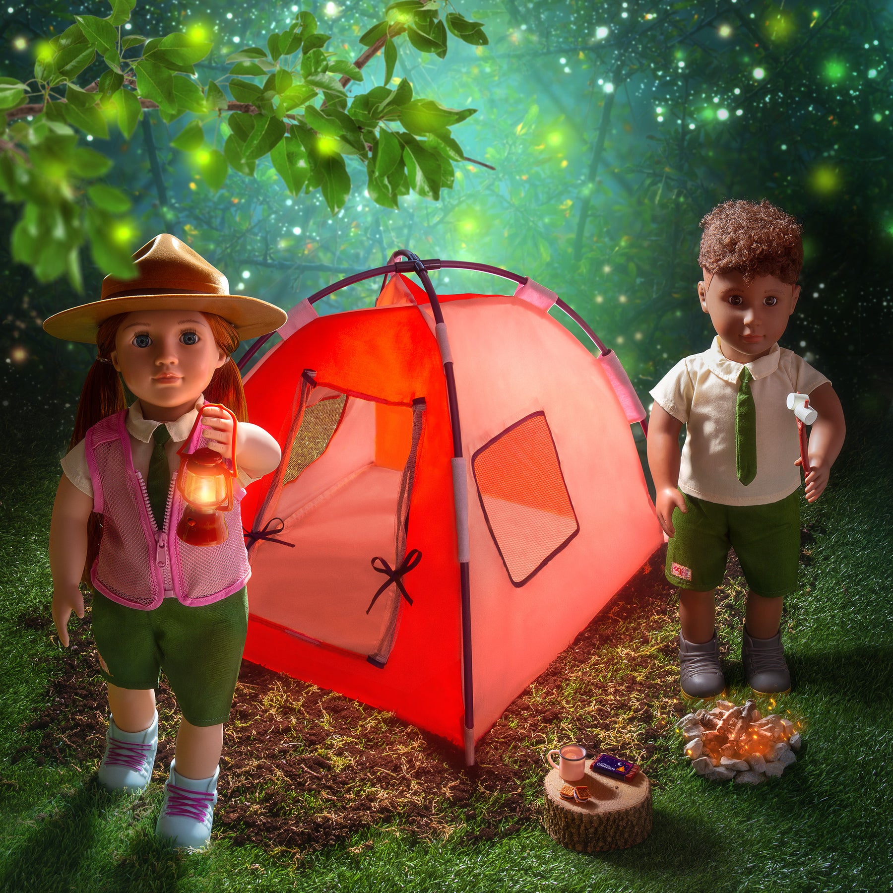 Battat Camper Tent For Kids All Night Campsite 18