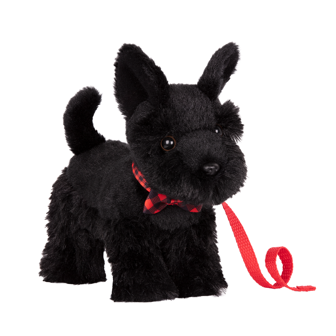 6-inch Posable Scottish Terrier Pup for 18-inch Dolls