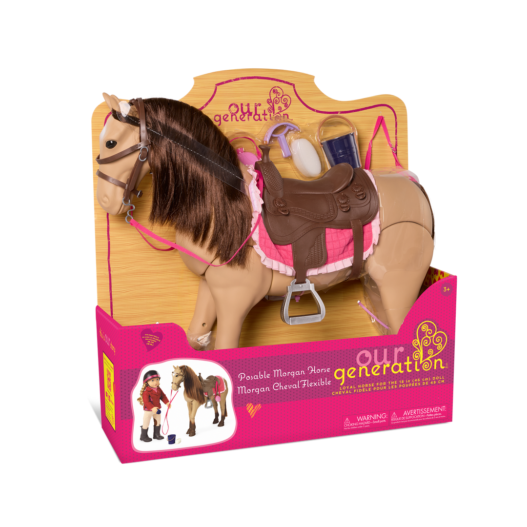 Posable Morgan Horse