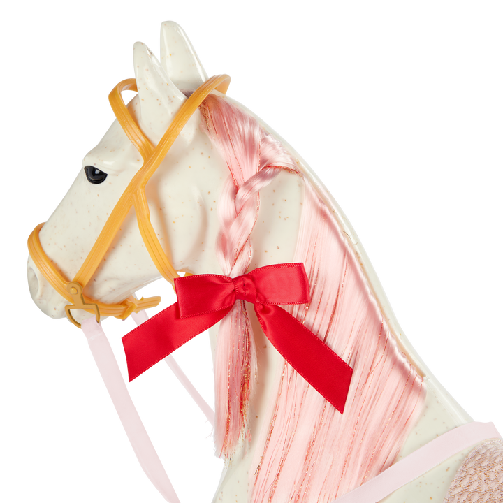 Our Generation 20-inch Holiday Horse Toy Glisten
