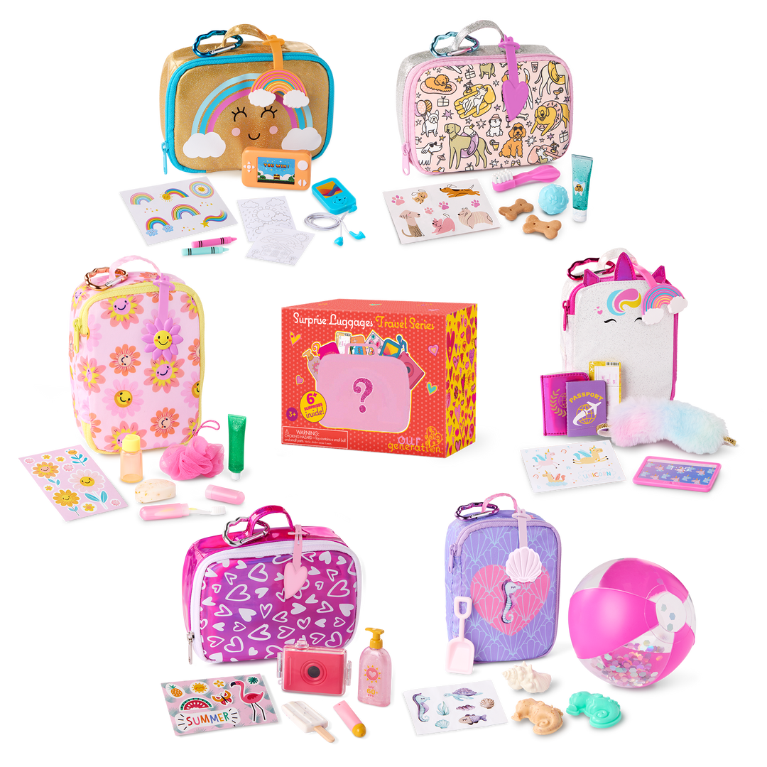 Our Generation Surprise Luggages Travel Series