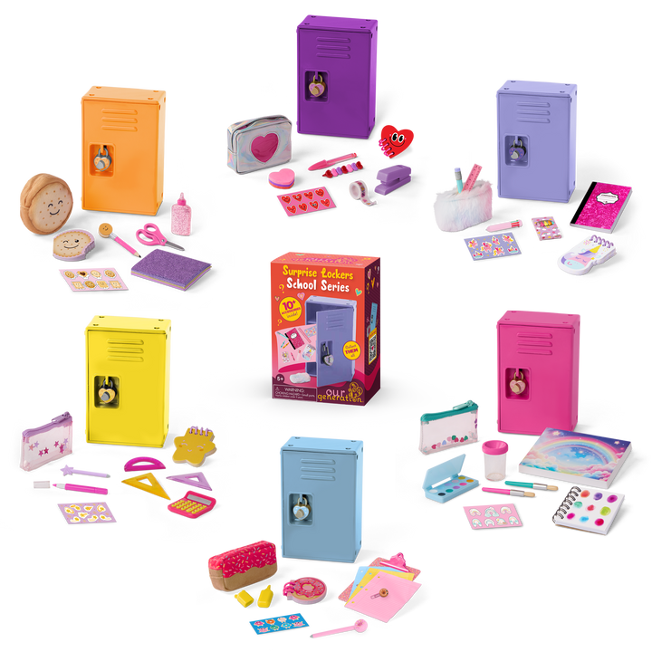 Our Generation Surprise Lockers School Series 18-inch Doll Accessories