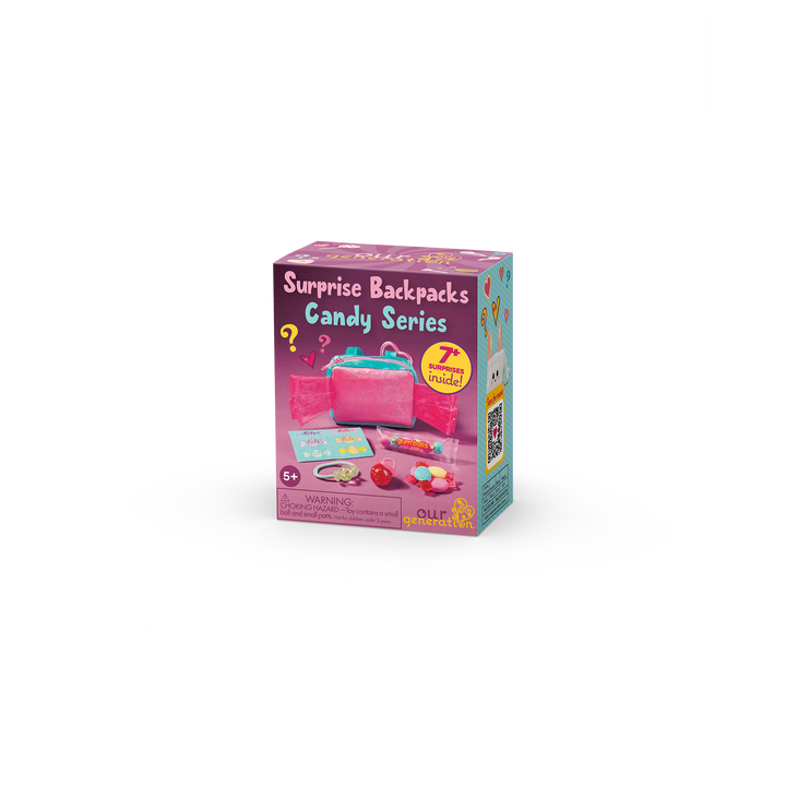 Our Generation Surprise Backpacks Candy Series for 18-inch Dolls
