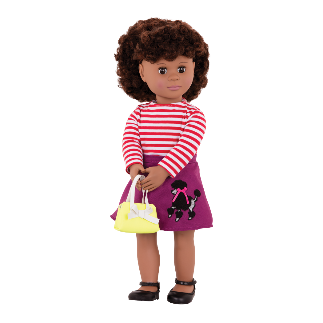 Cecee Retro 18-inch Doll with Poodle Skirt